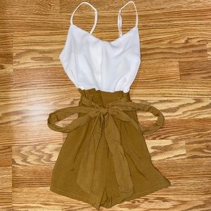 Romper w/ belt